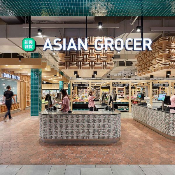 Asian Grocer | High CRI lighting for an improved grocery shopping experience.