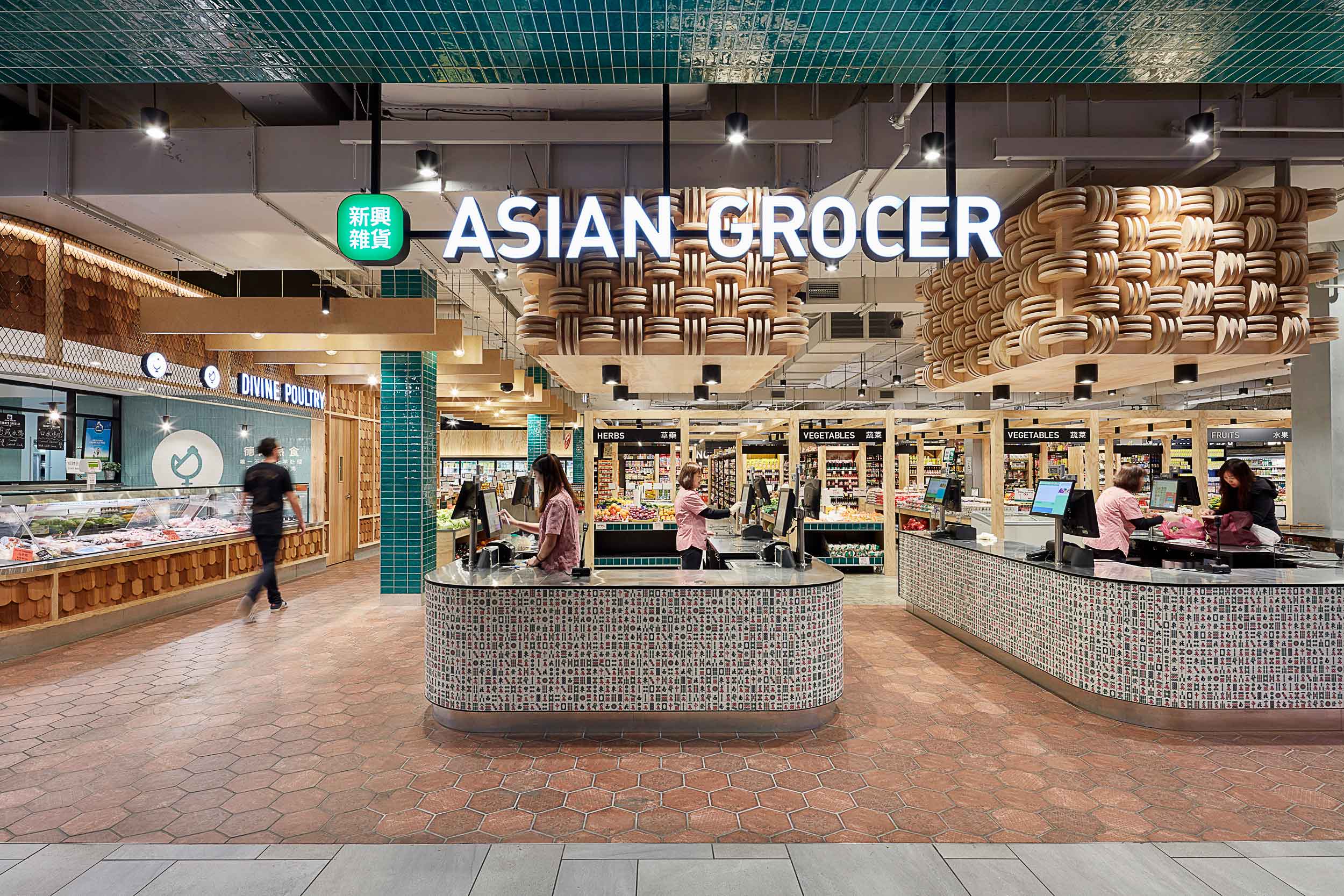 Asian Grocer | High CRI lighting for an improved grocery shopping experience.