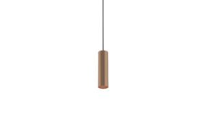 Premium copper recessed suspended light 60mm diameter.