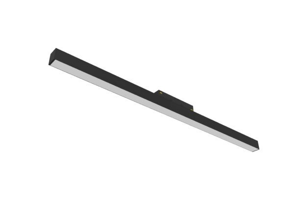 slim magnetic rail mounted linear light