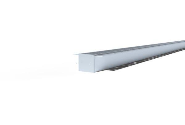 endcap for recessed square profile for led strip