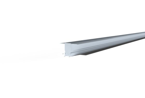 endcap for recessed rectangular profile for led strip