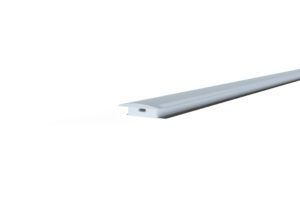 endcap of recessed flat thin rounded profile for led strip