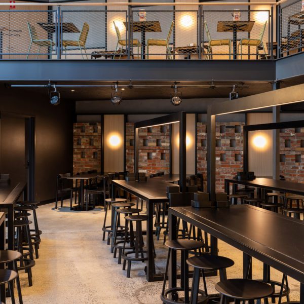 Urban Alley Brewery | Beer and pub food, with plenty of modern lighting.